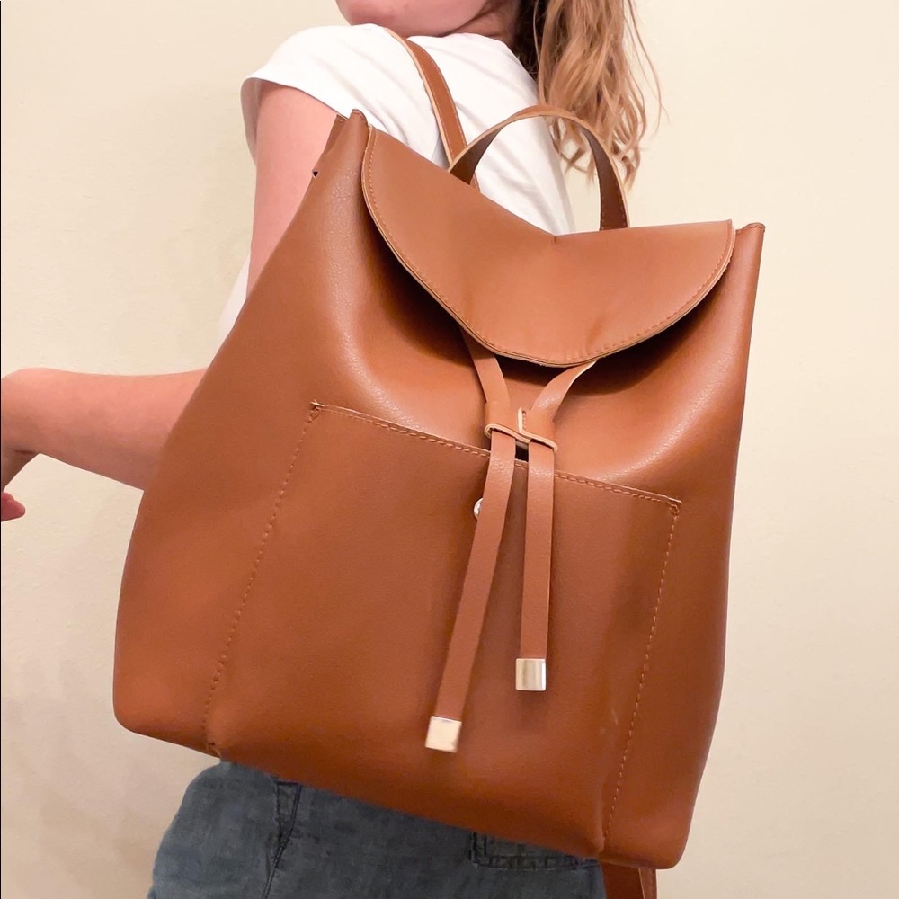 ADORABLE VEGAN LEATHER BACK PACK